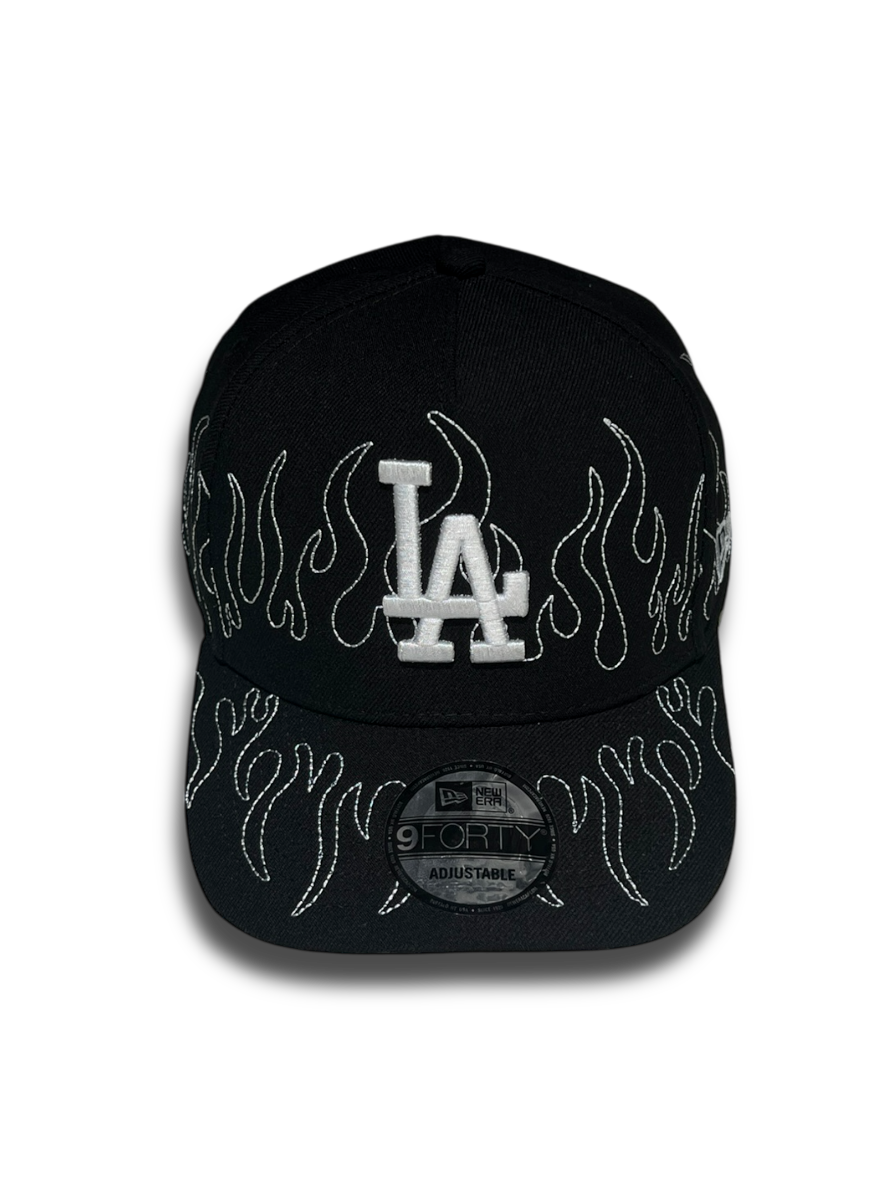 LOS ANGELES “FLAMES OUTLINE” BLACK