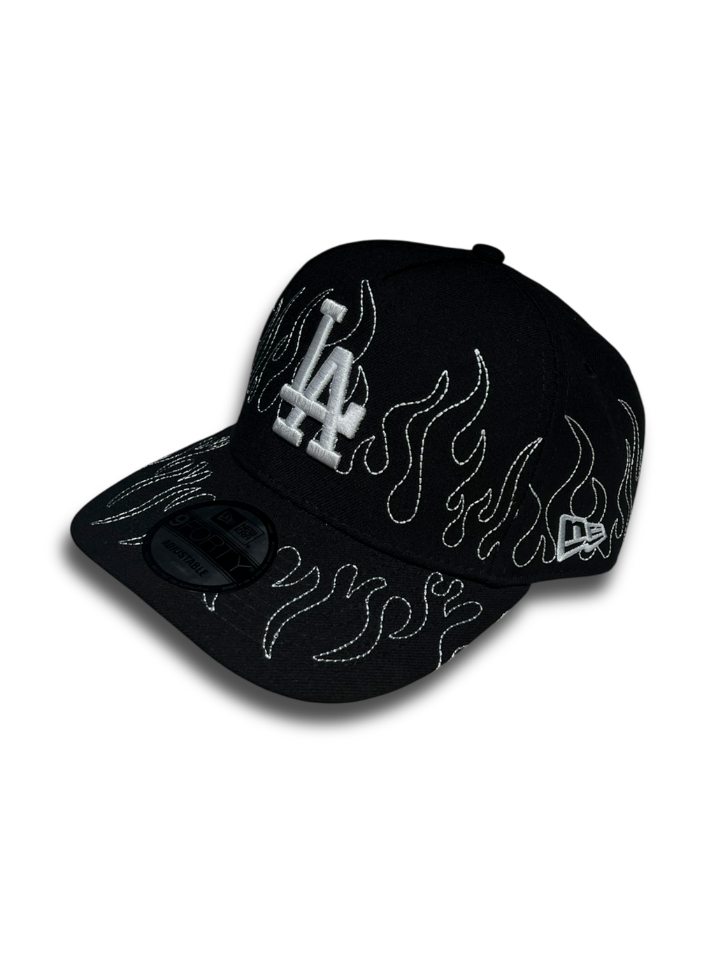 LOS ANGELES “FLAMES OUTLINE” BLACK