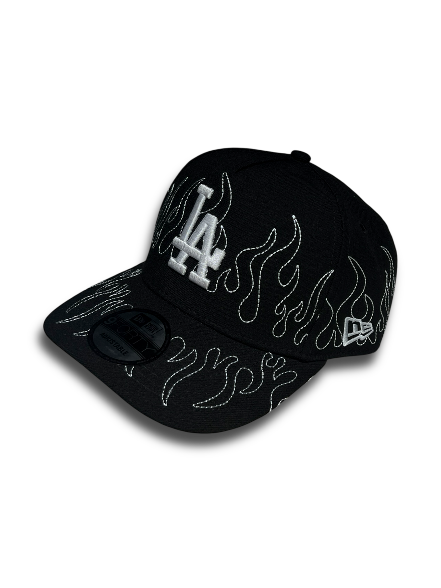 LOS ANGELES “FLAMES OUTLINE” BLACK